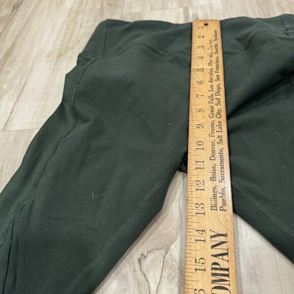 Alo Yoga Ultimate High Waist Leggings Full Length Mesh Olive Green Womens Small? - Picture 11 of 12